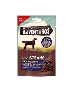 Adventuros Hundesnack Maxi Steaks